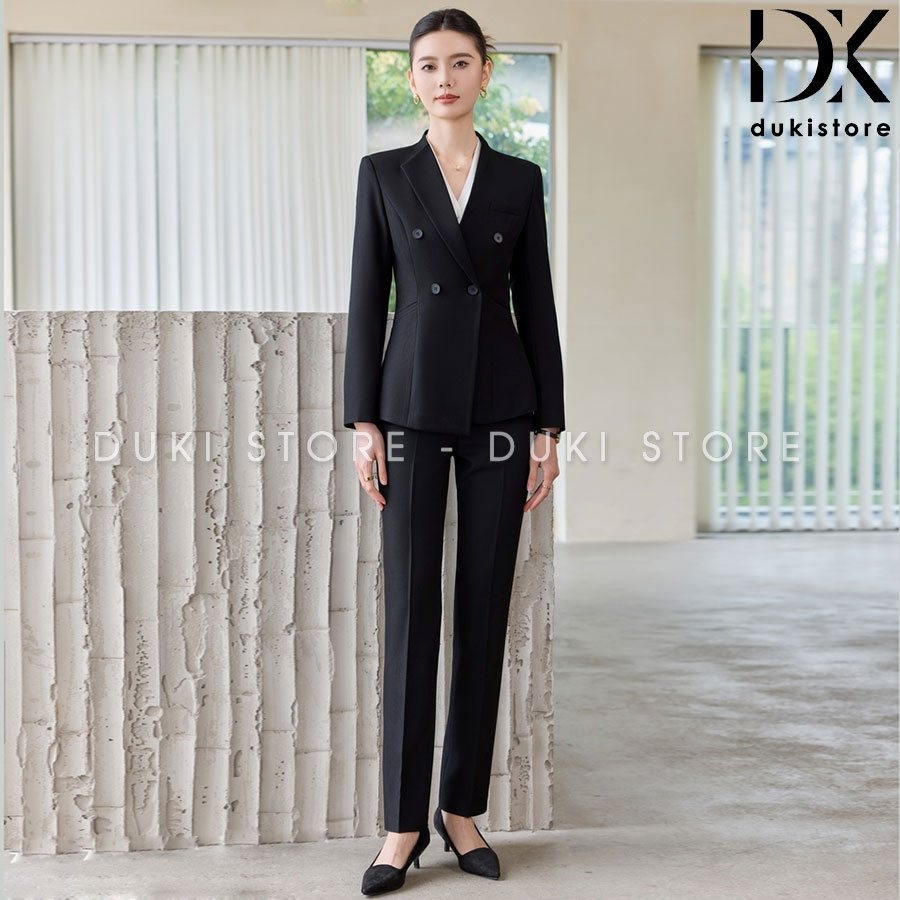 bộ áo vest nữ 4 cúc màu đen ống suông cao cấp bo-ao-vest-nu-4-cuc-mau-den-ong-suong-cao-cap-DKX0133-5.jpg
